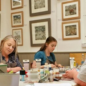 Parent & Child Art Journaling Day