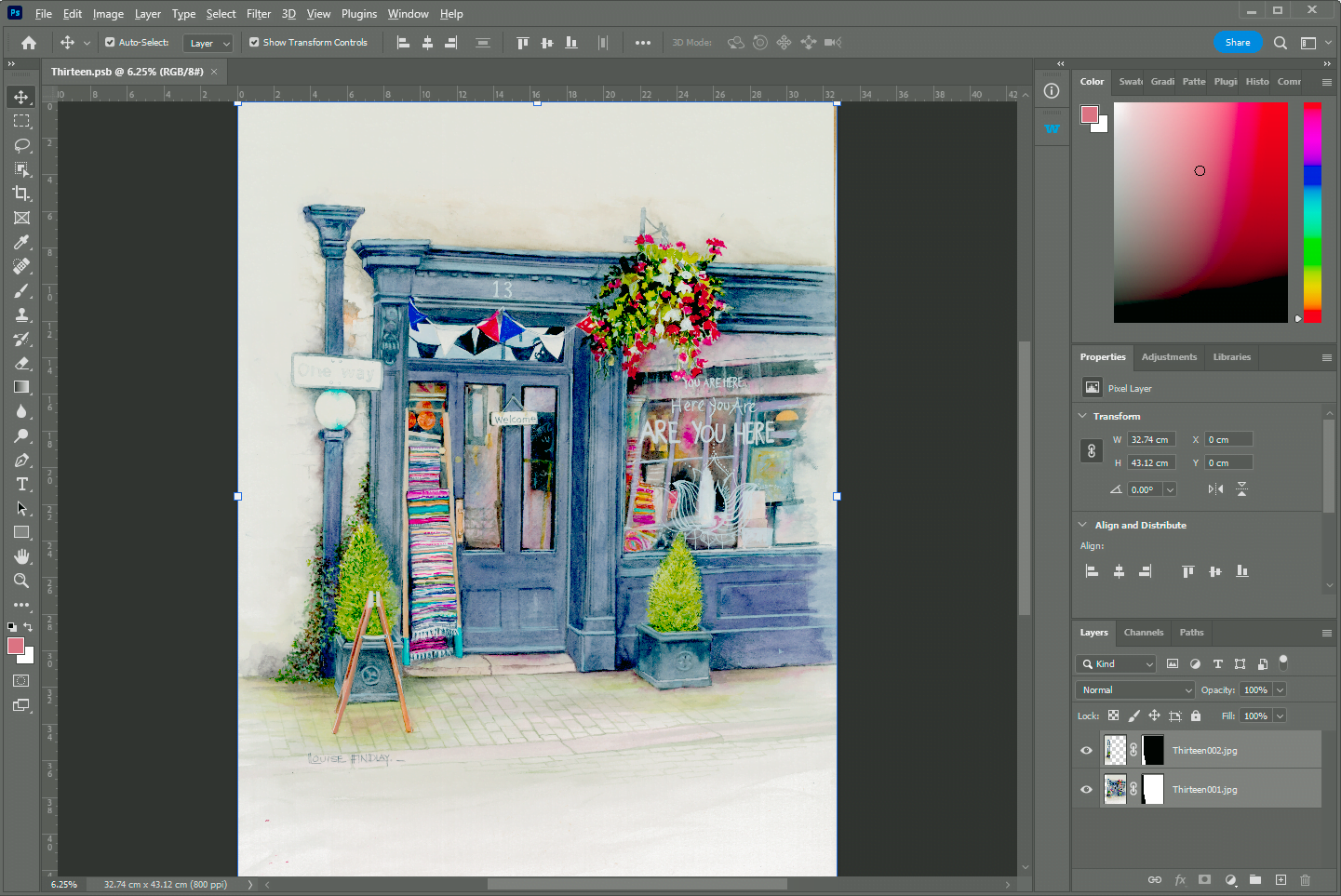 Professional Scanning & Colour Matching